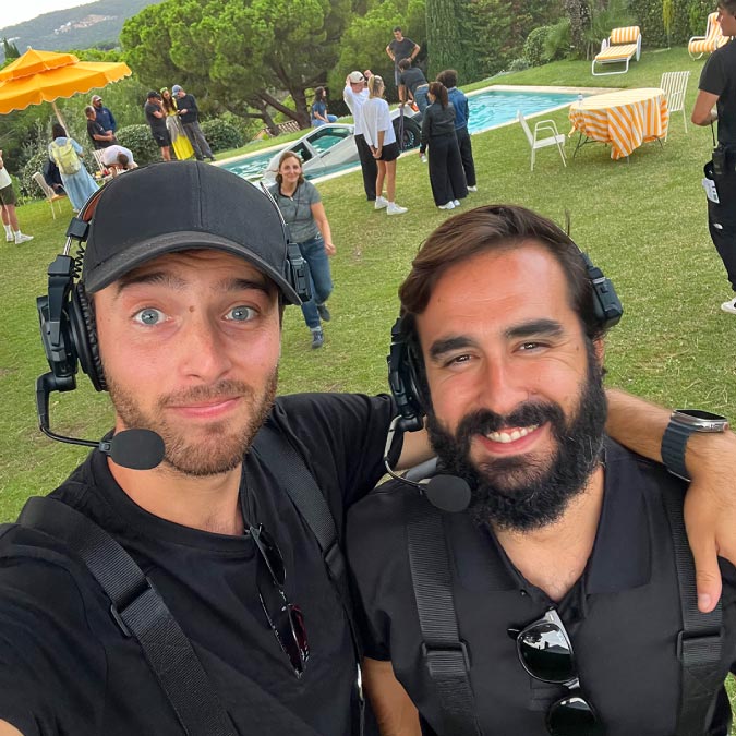 Piloto y operador de dron de Akira Aerials en Rodaje con Dji Inspire 3