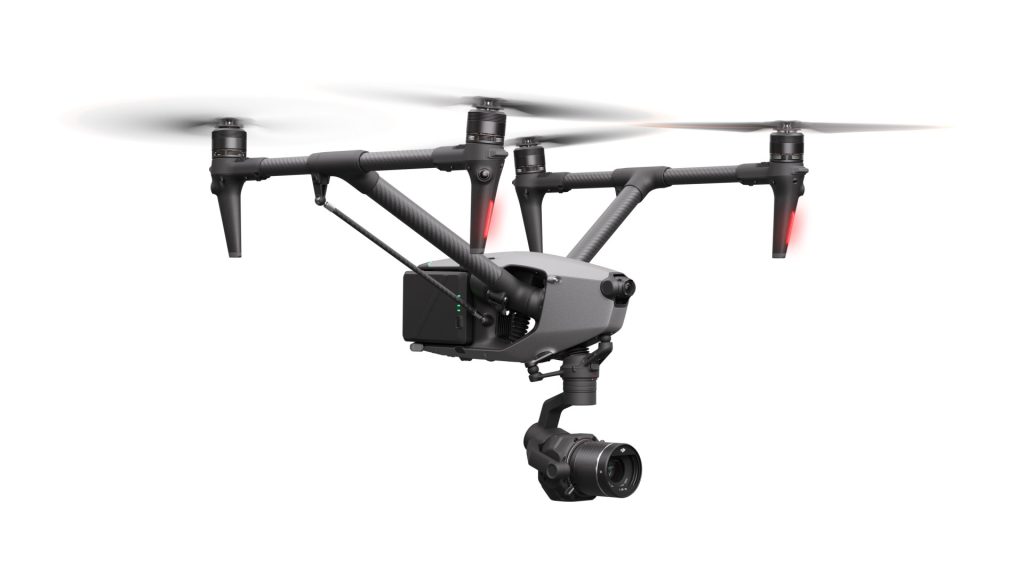 Servicio grabación con dron DJI Inspire 3 españa