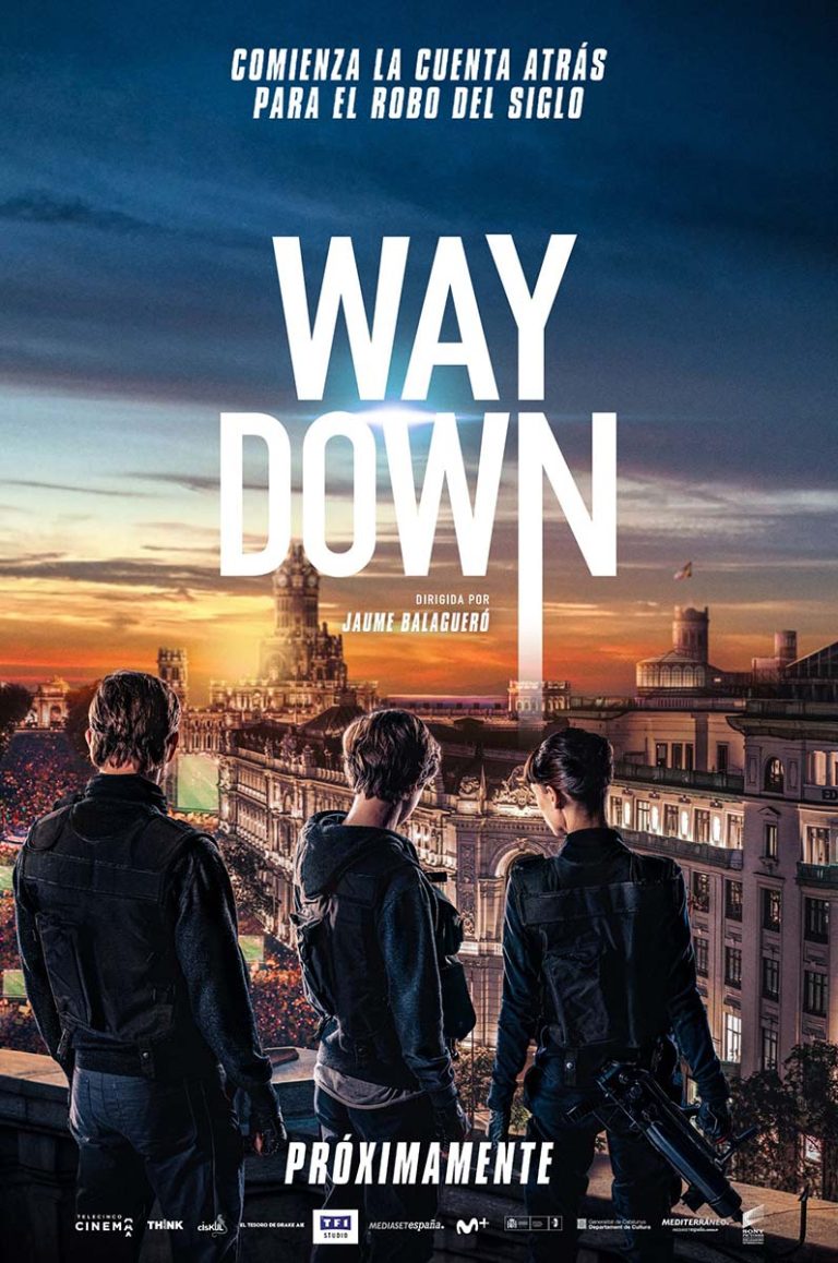 way down